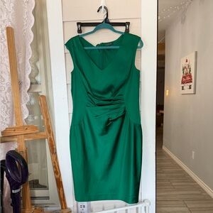 Ralph Lauren Vibrant Green Midi Dress